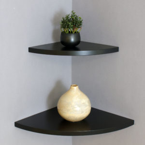Corner Floating Shelves black-double deal