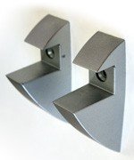Silver Sumo Clip Brackets (pair)
