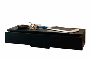 Small Black Floating Drawer Shelf