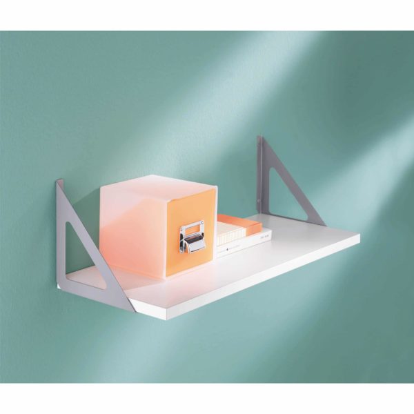 Tri Bookend Bracket Grey 19x190mm (7.4x7.4in) (each) - Image 3