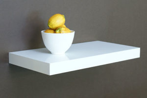 Floating Shelf Kit | Gloss White | 57x25x5cm