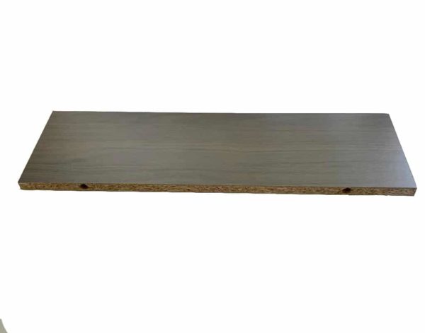 Grey Oak Shelf 60x18x1.8cm - Image 2