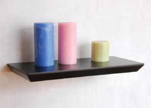 Beveled Edge Floating Shelf 60x20x3.2cm