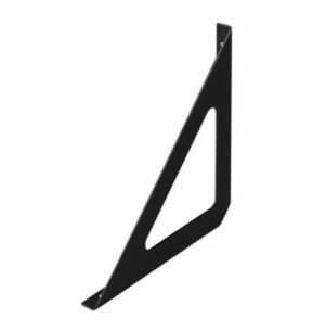 Tri Bookend Bracket Black 19x19cm (Each)