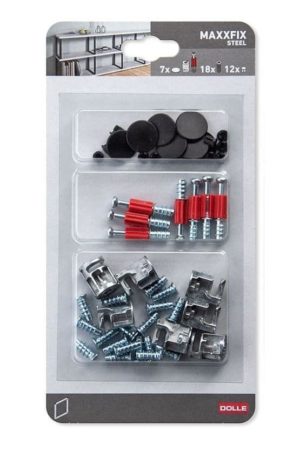 Maxx metal Black Fixings