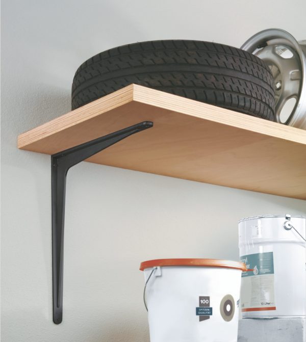 Black HERKULES Bracket 50x45cm - Image 2