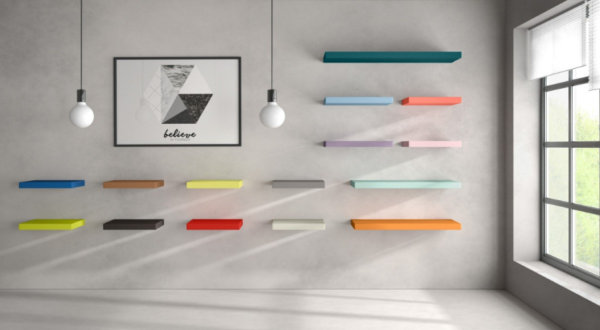 Floating Shelf Kit | Dark Grey | 44.5x25x5cm - Image 7