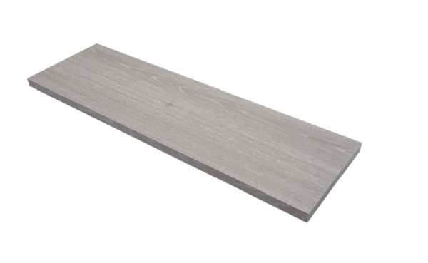 Grey Oak Shelf 60x18x1.8cm