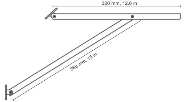 SLANT Shelf Bracket (each) - Image 4