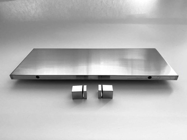 Stainless Steel Floating Shelf 60x23.5x2cm - Image 3
