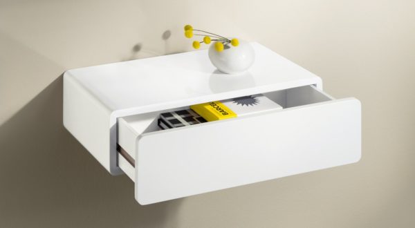 CASSY Shelf with Drawer | White | 51x27.5x13.5cm - Image 12