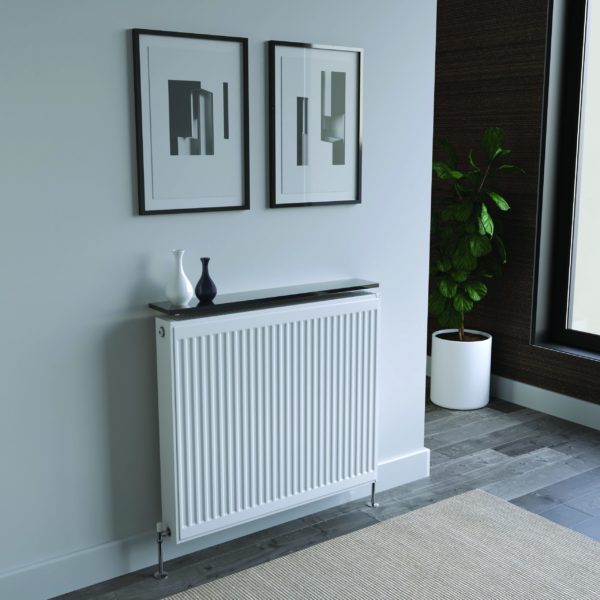 Black Radiator Shelf Rounded Edges120x15x1.8cm (48"x6") - Image 8