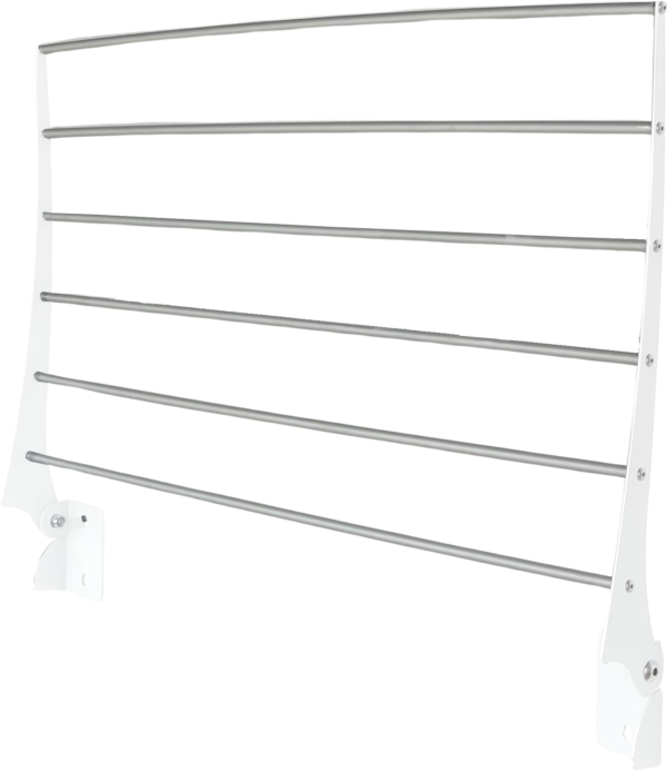 Step Up Vertical Laundry Drying Rack 75 cm White - Image 2