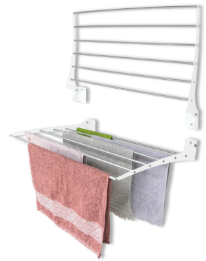 Step Up Vertical Laundry Drying Rack 75 cm White